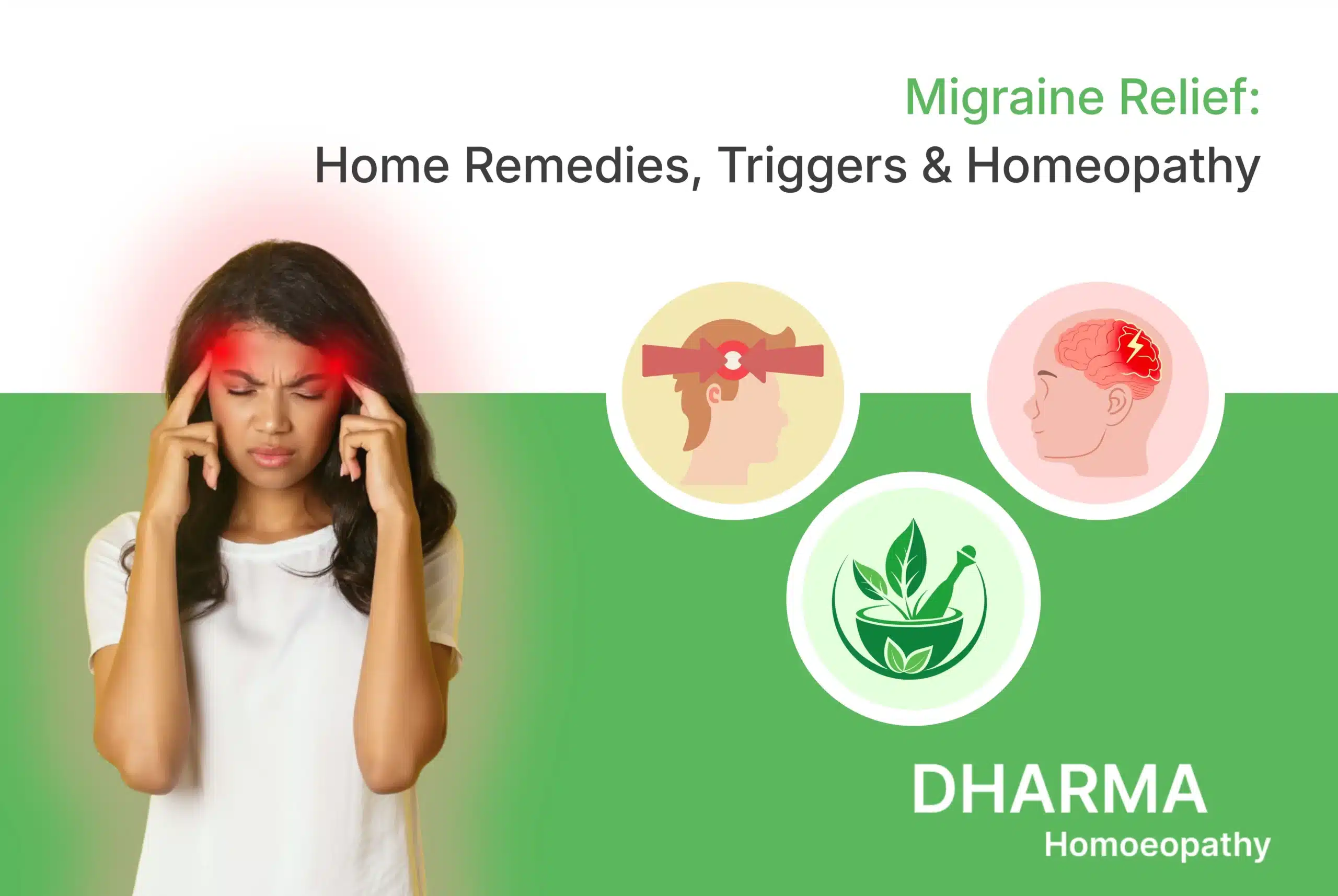 Migraine Relief Home Remedies, Triggers & Homeopathy