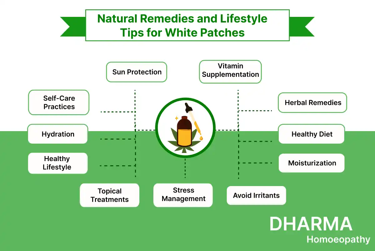 Natural Remedies and Lifestyle Tips for White Patches