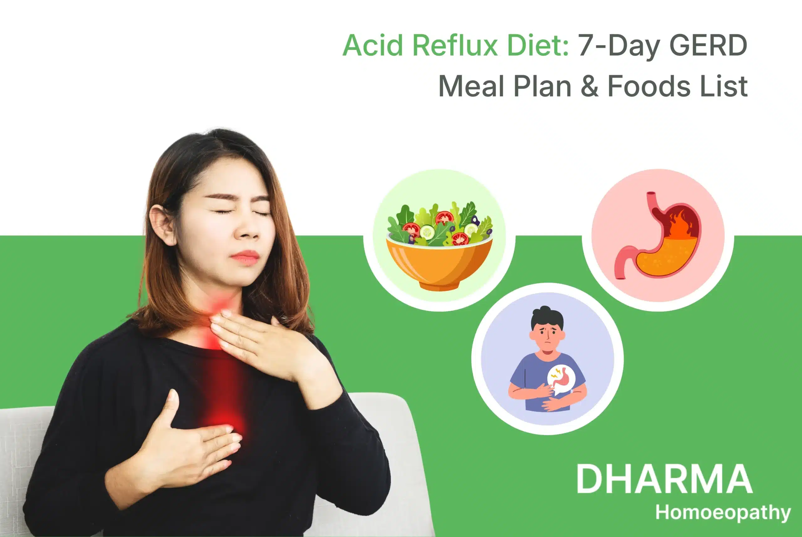 Acid Reflux Diet 7-Day GERD Meal Plan & Foods List